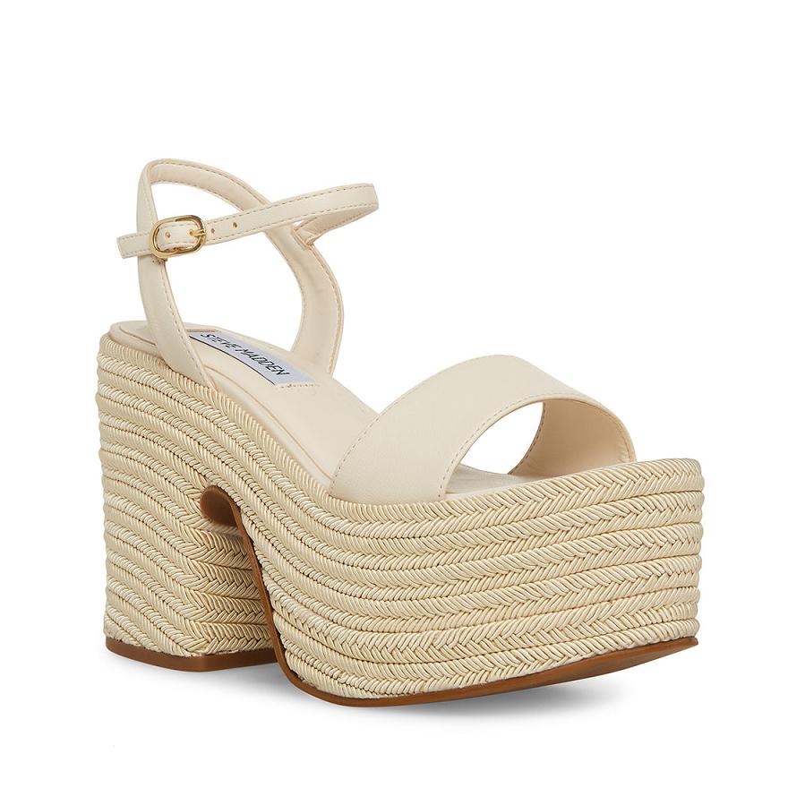 Steve Madden ANDREA Női Szandál Bone | 980RXCJLM