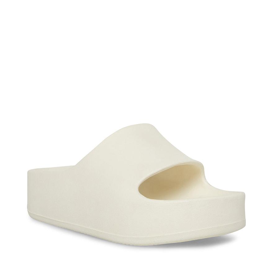 Steve Madden ASTRO Női Papucs Bone | 801BTRXFL