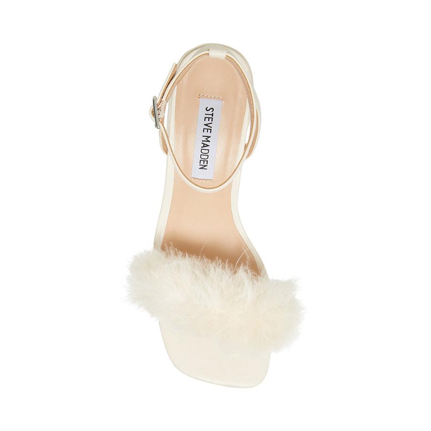 Steve Madden AUDRINA-F Női Szandál Bone | 168MIGAXJ