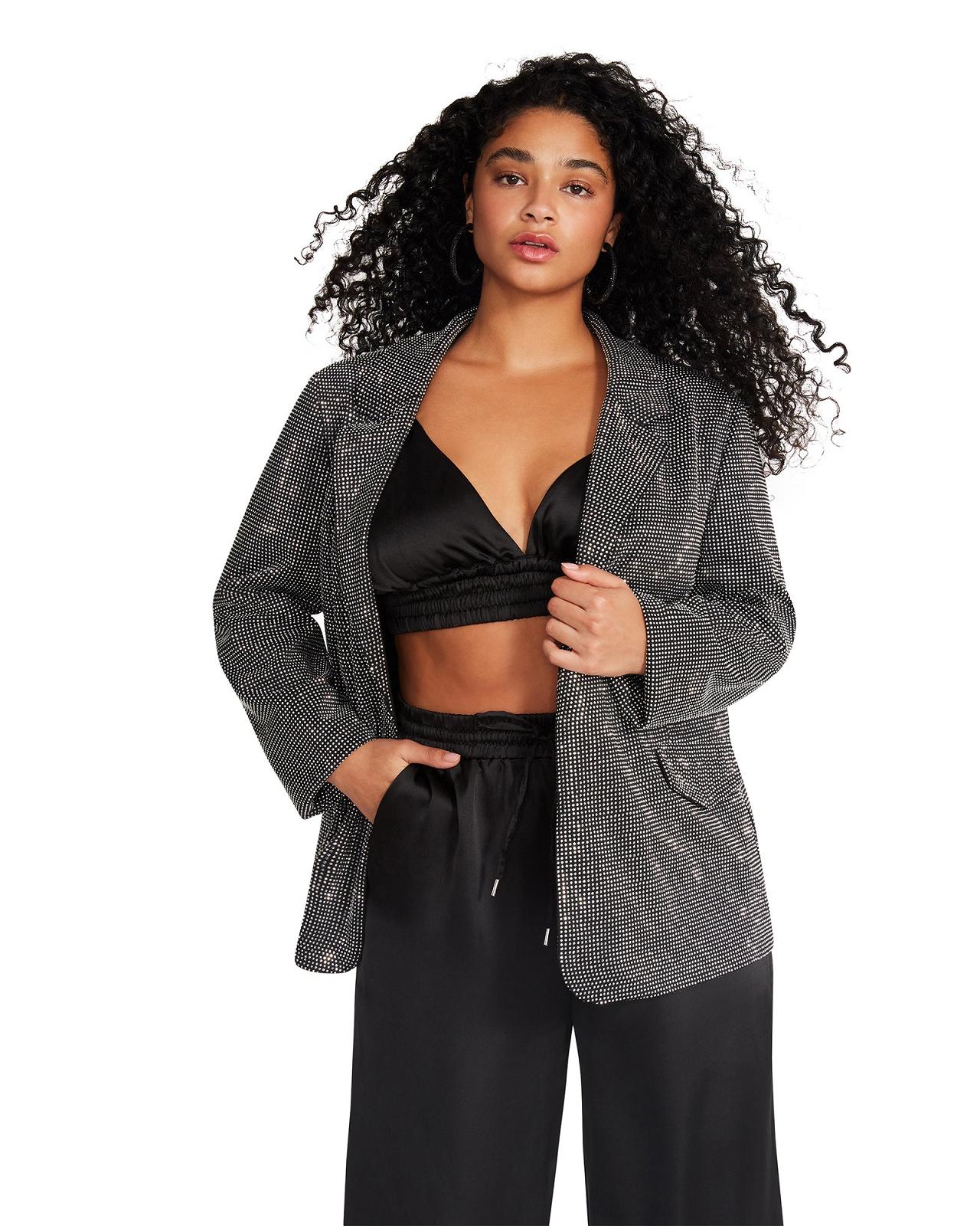 Steve Madden AYA JACKET Női Blézerek Titán | 842IXKZVG