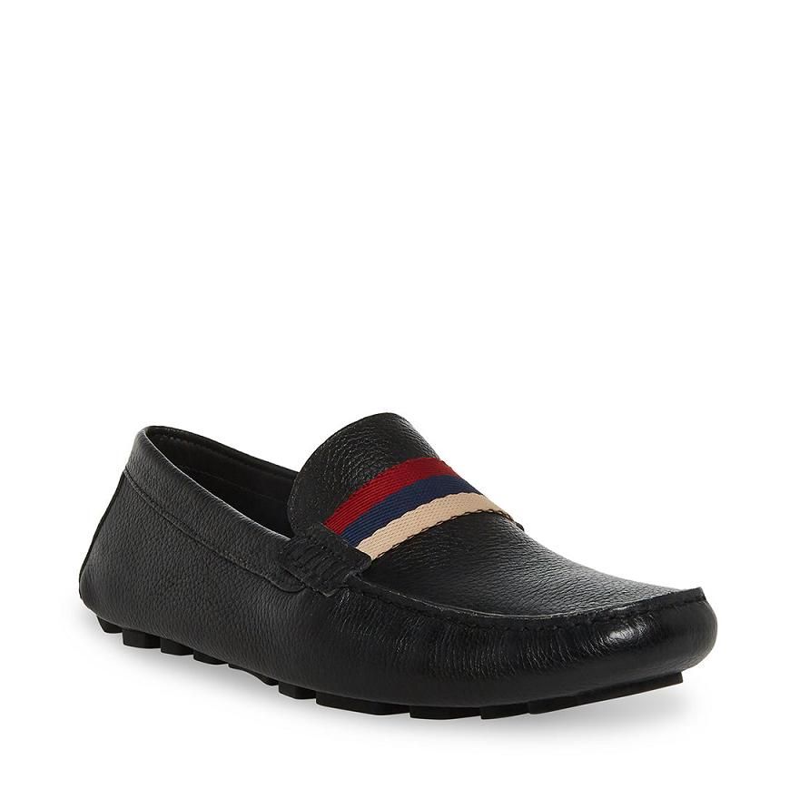 Steve Madden BAZ Férfi Loafer Cipő Fekete | 508UMWOLT