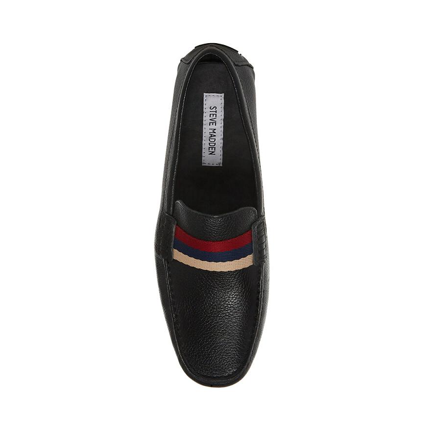 Steve Madden BAZ Férfi Loafer Cipő Fekete | 508UMWOLT