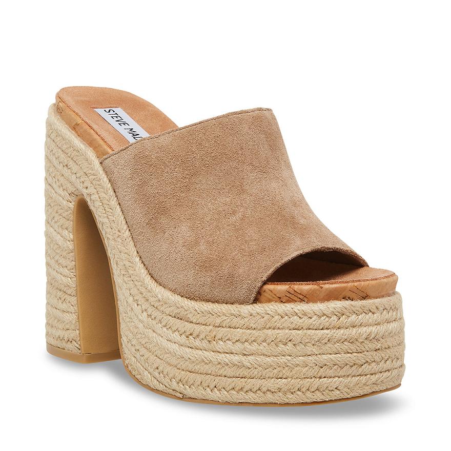 Steve Madden BECCA Női Magassarkú Taupe | 190ALMWSJ