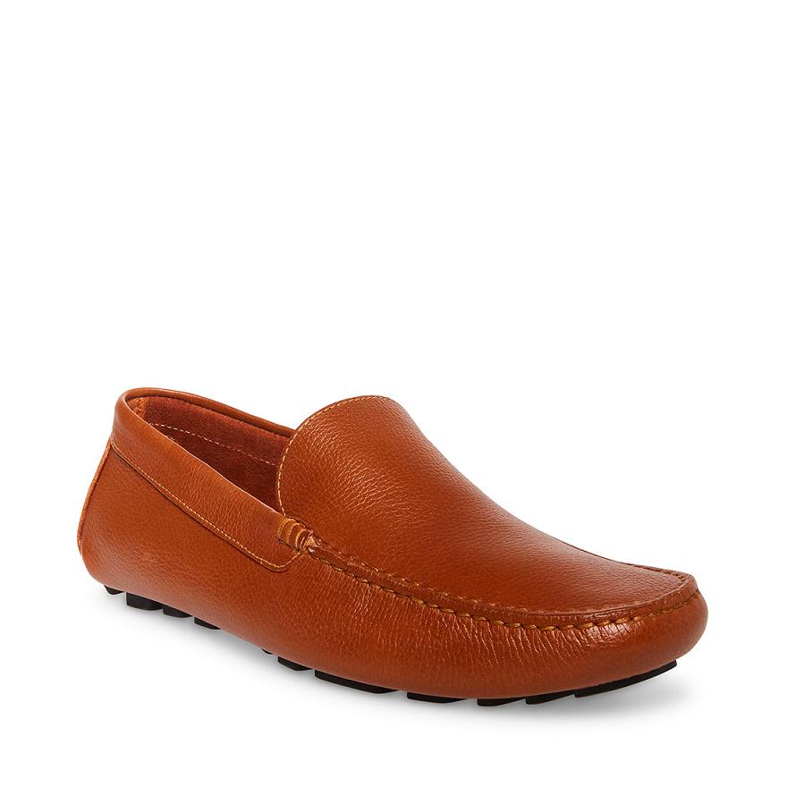 Steve Madden BERGAMO Férfi Loafer Cipő Barna | 084AJEDOV