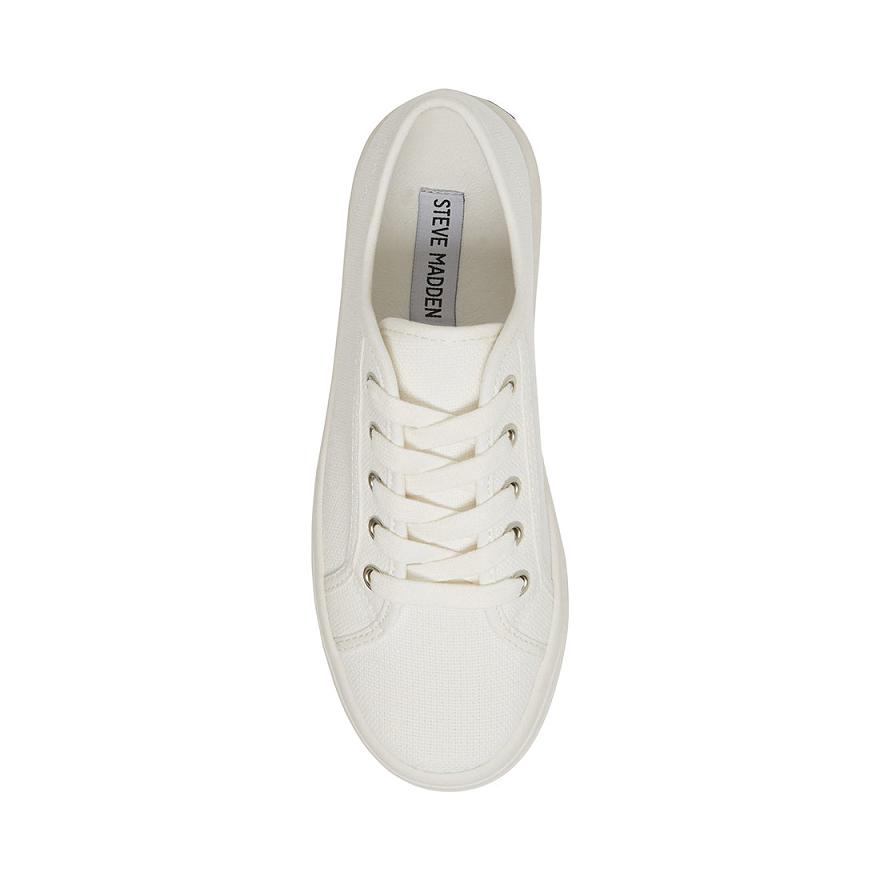 Steve Madden BOBBI 30 Sneakers Női Sneaker Fehér | 792HNVPZO