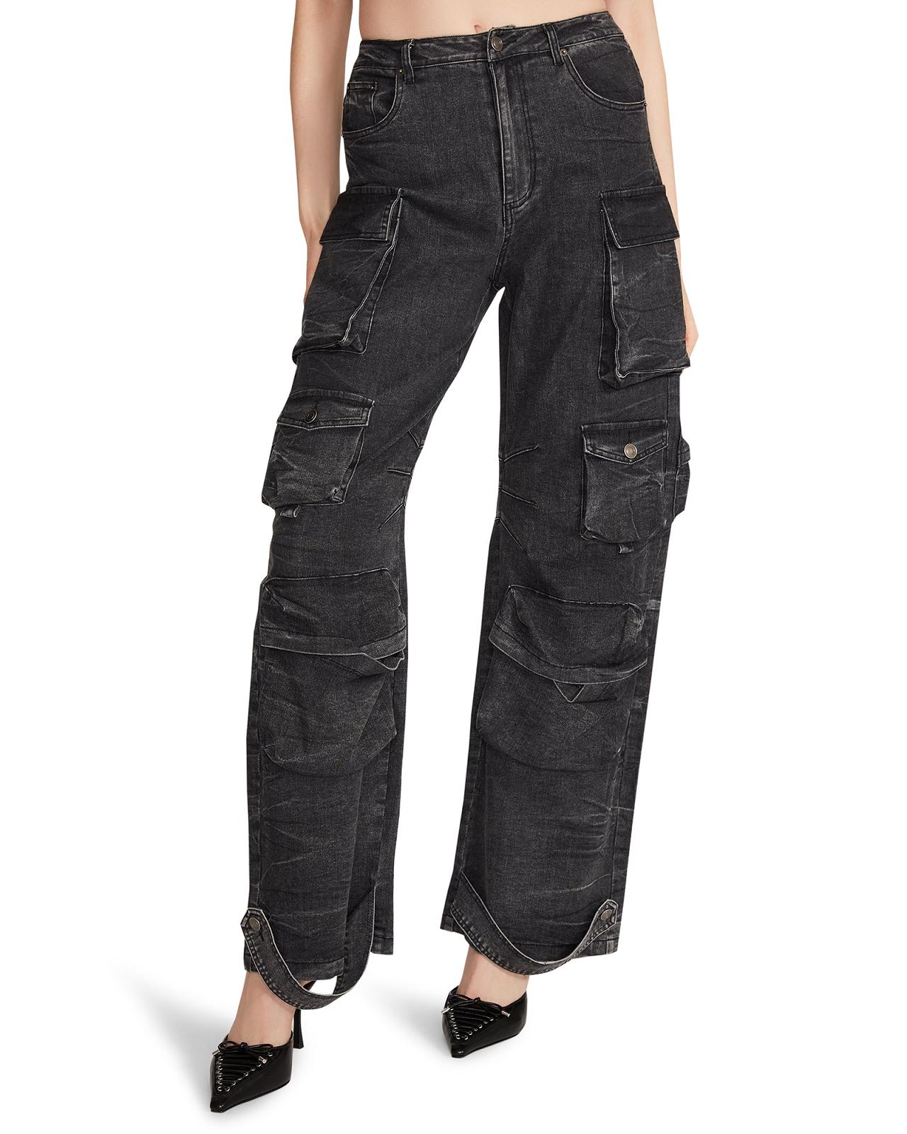 Steve Madden BRODY PANT Női Alsók Fekete | 014NWCEBL