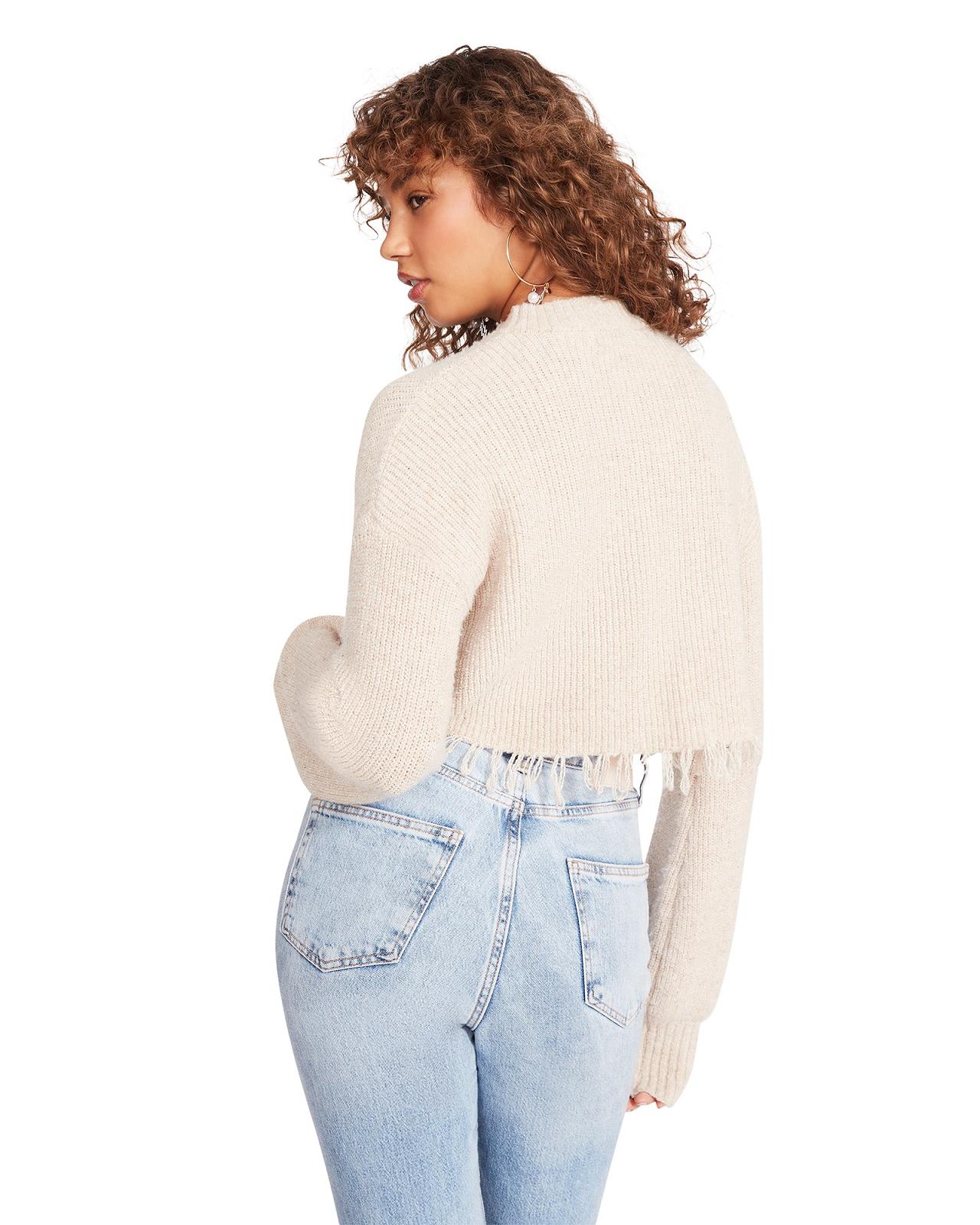 Steve Madden CAMILLE SWEATER Női Felsők Bézs | 549HQECFB