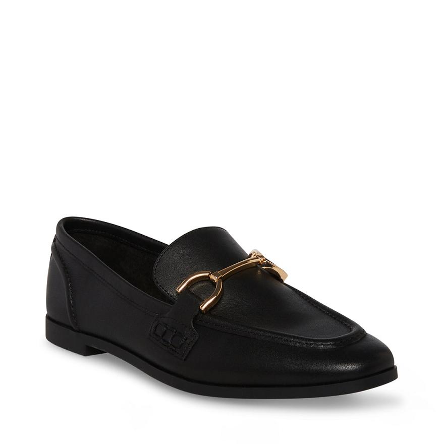 Steve Madden CARRINE Női Loafer Cipő Fekete | 248HPCYEZ