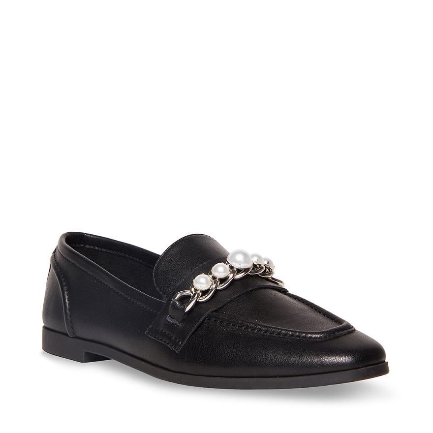 Steve Madden CARRINE-P Női Loafer Cipő Fekete | 157KQZEAC