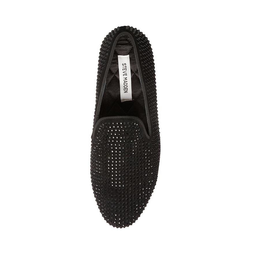 Steve Madden CAVIARR Férfi Loafer Cipő Fekete | 936NUVLPE