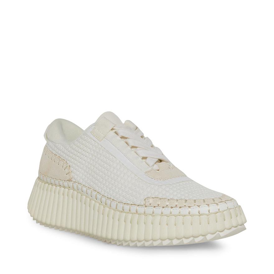 Steve Madden DAMON Sneakers Női Sneaker Fehér | 740VMJSZB