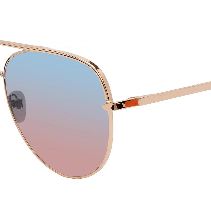 Steve Madden DANTE SUNGLASSES Női Napszemüveg Rózsaszín Arany | 079VLQWTO