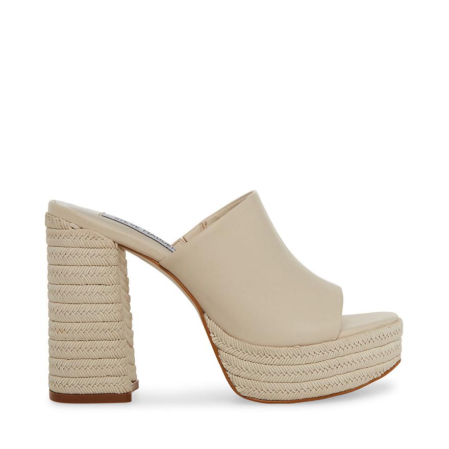 Steve Madden DARBY Női Magassarkú Bone | 945WEZRIJ