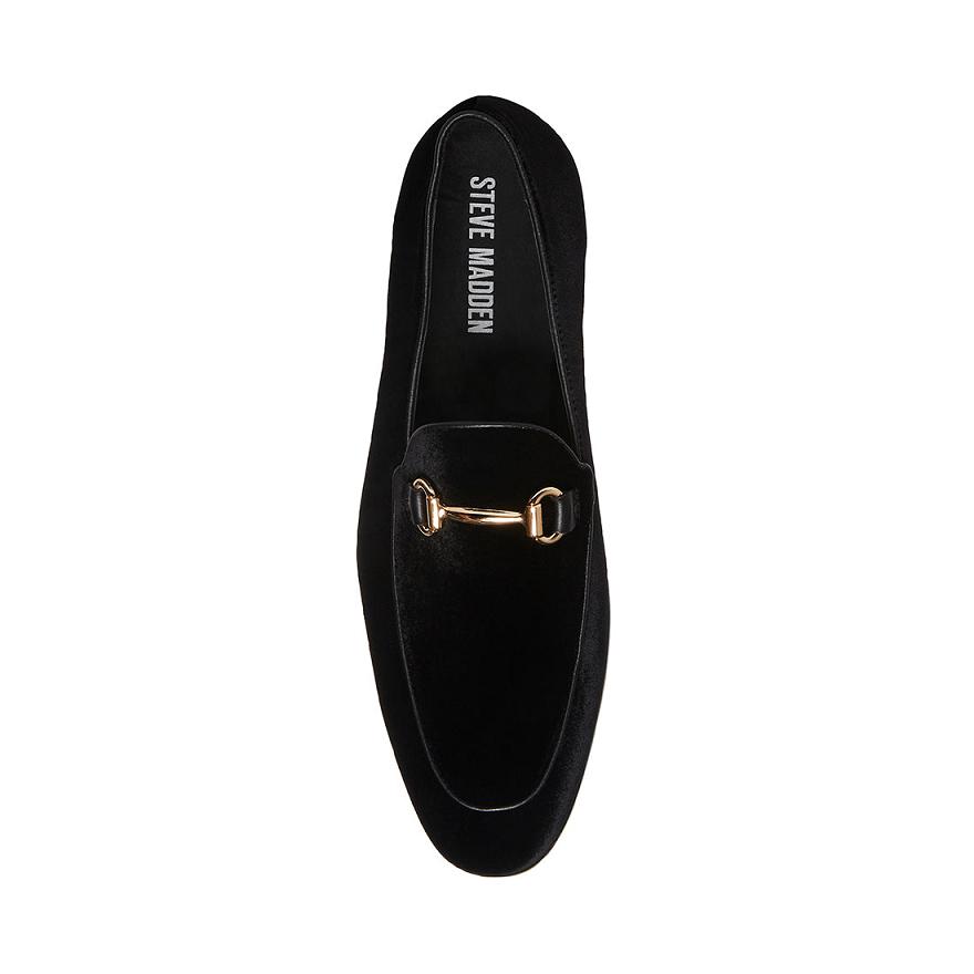 Steve Madden DIEGO-V Férfi Loafer Cipő Fekete | 109HNZFWP