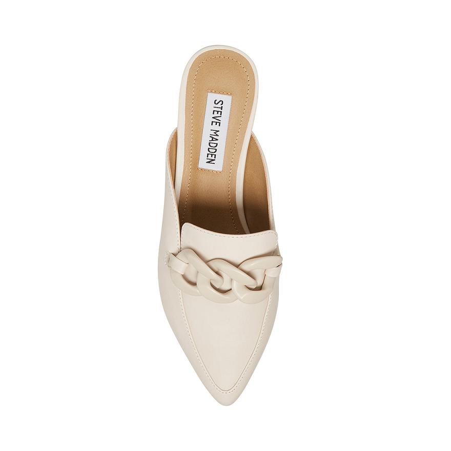 Steve Madden FLEUR Női Balerina Cipő Bone | 760AZDEHN