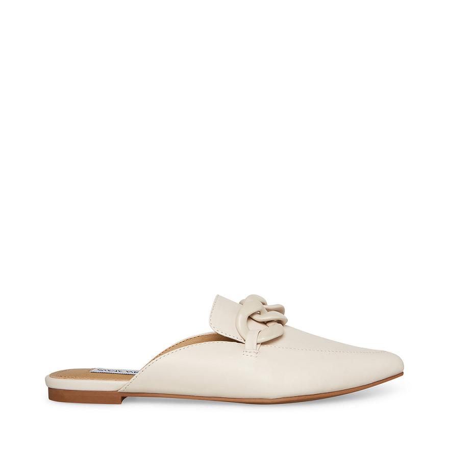 Steve Madden FLEUR Női Mule Cipő Bone | 423ZGKTHI