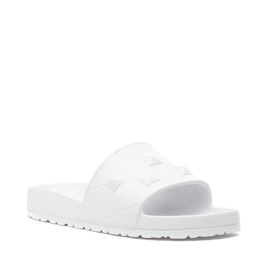 Steve Madden GABY Női Papucs Fehér | 145GBLRFQ