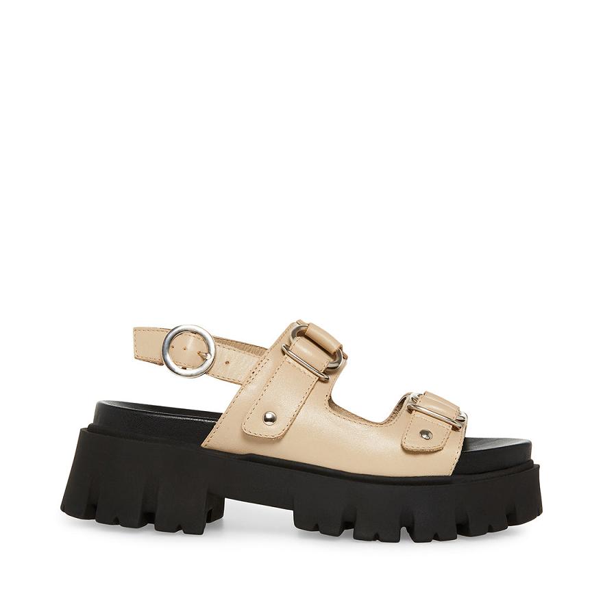 Steve Madden GARRICK Női Szandál Khaki | 032PUQCLO