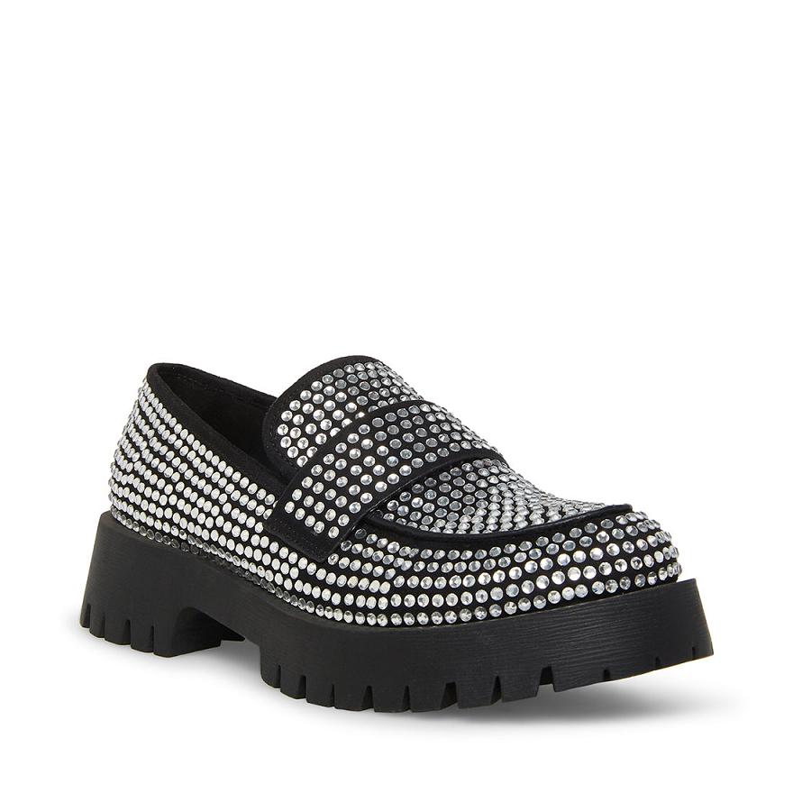 Steve Madden GIORGINA Női Loafer Cipő Szürke | 052BXICAE