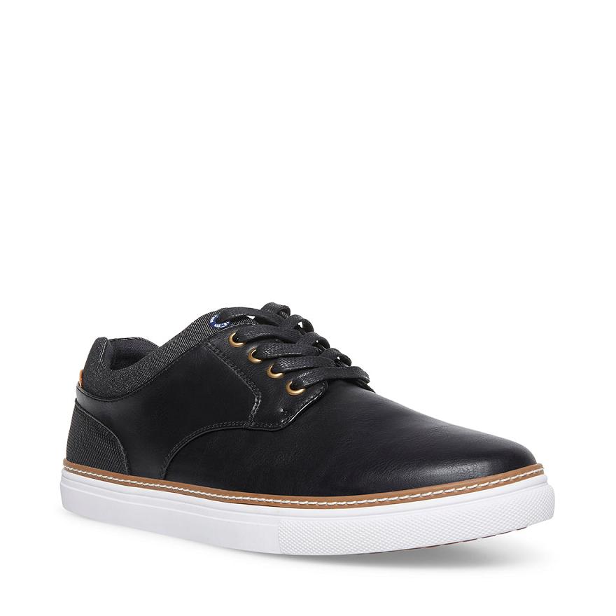 Steve Madden GULLY Férfi Sneaker Fekete | 493JWTIMK