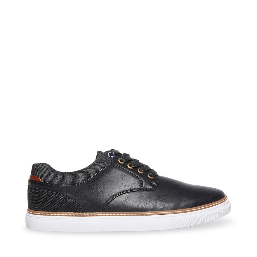 Steve Madden GULLY Férfi Sneaker Fekete | 493JWTIMK