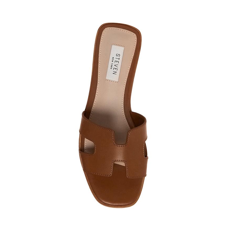 Steve Madden HADYN Női Papucs Barna | 953WOMNQF