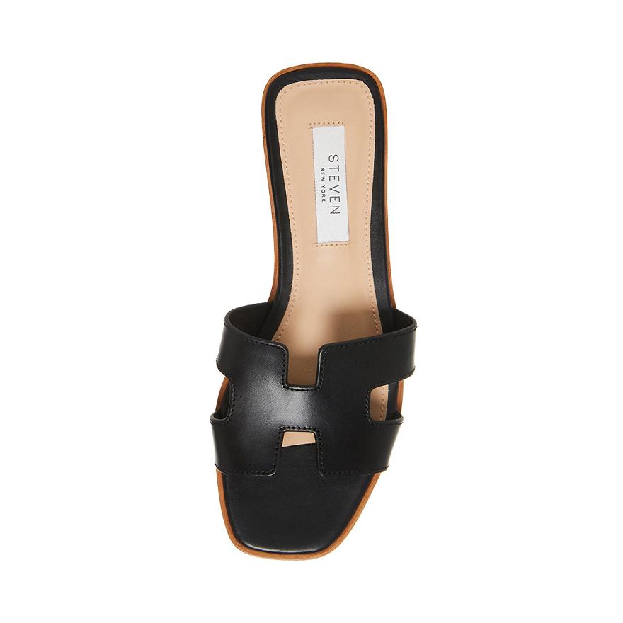 Steve Madden HADYN Női Szandál Fekete | 504IKWQZE