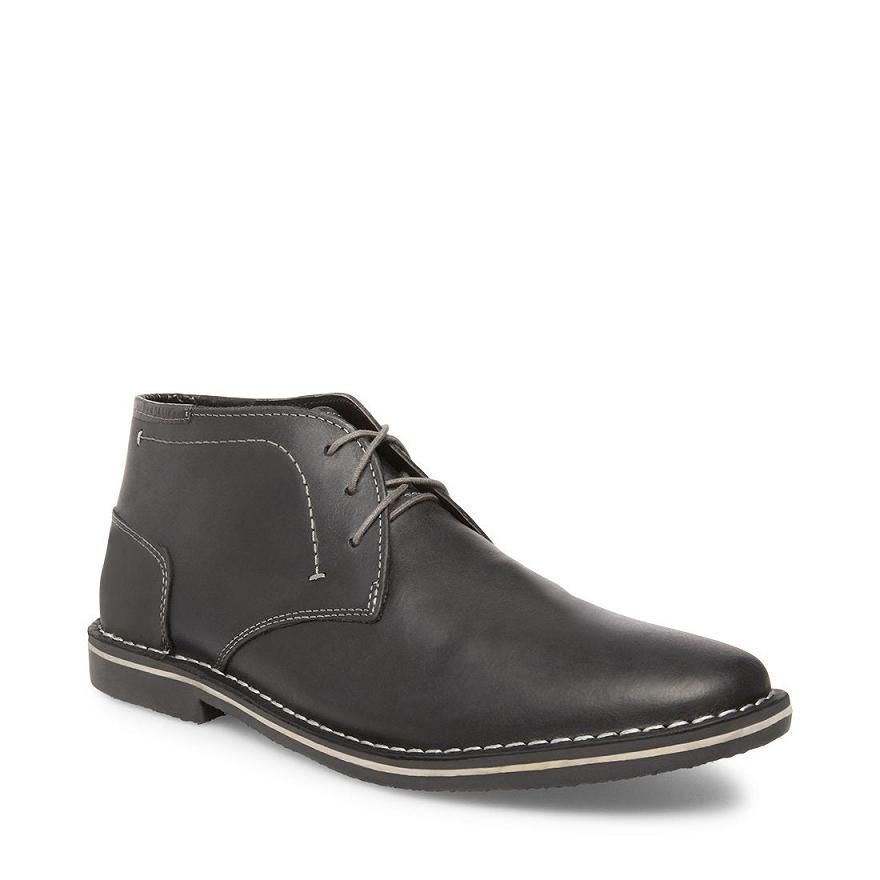 Steve Madden HARKEN Férfi Csizma Fekete | 502DOMCXW