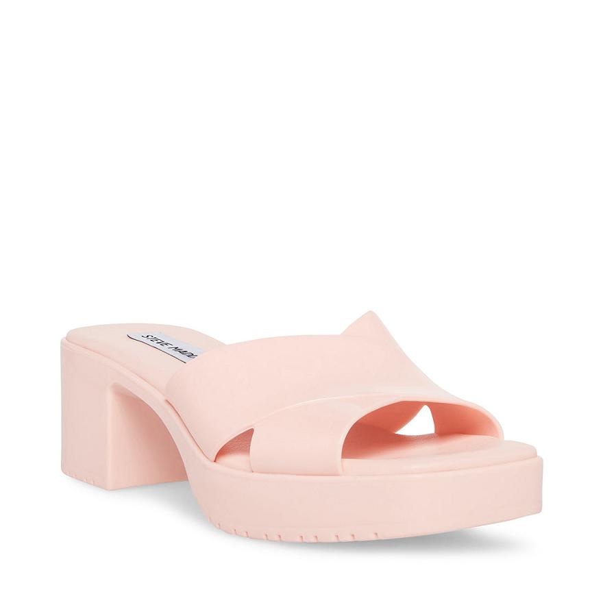 Steve Madden HARLEY Női Platform Cipő Blush | 968MBLUTP