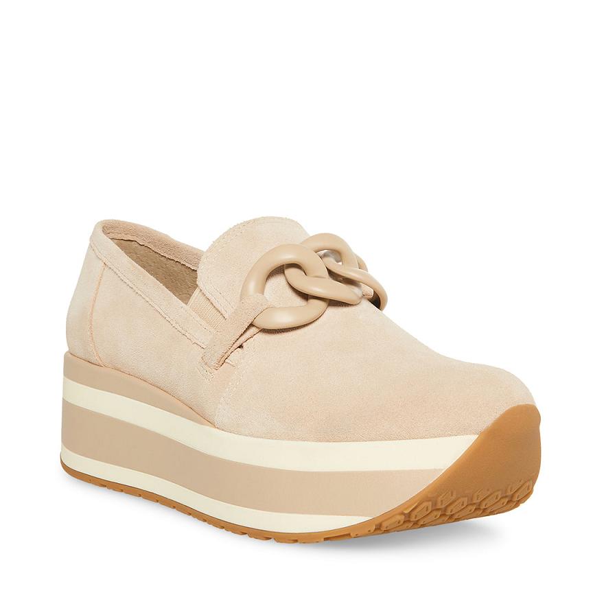 Steve Madden HAZE Női Platform Cipő Sand | 762VPCFAW