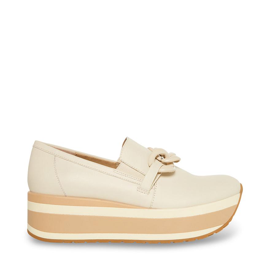 Steve Madden HAZE Női Sneaker Bone | 856ABWVQK