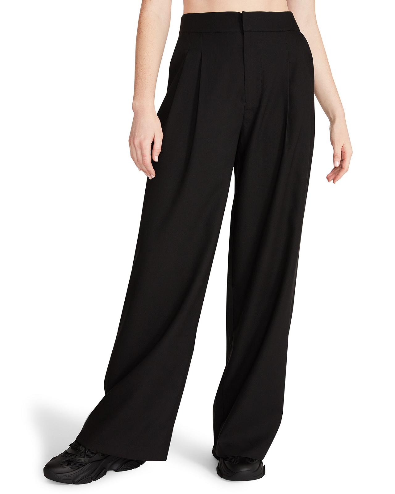 Steve Madden ISABELLA PANT Női Alsók Fekete | 905SQZLMH