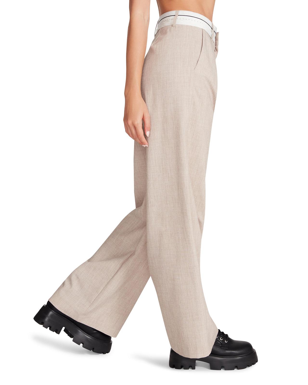 Steve Madden IZZIE TROUSER Női Alsók Világos | 596CXLRJY