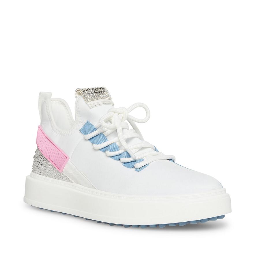 Steve Madden JENA Sneakers Női Sneaker Fehér Színes | 290YSPKVA