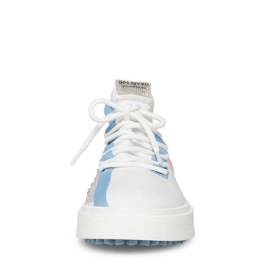 Steve Madden JENA Sneakers Női Sneaker Fehér Színes | 290YSPKVA