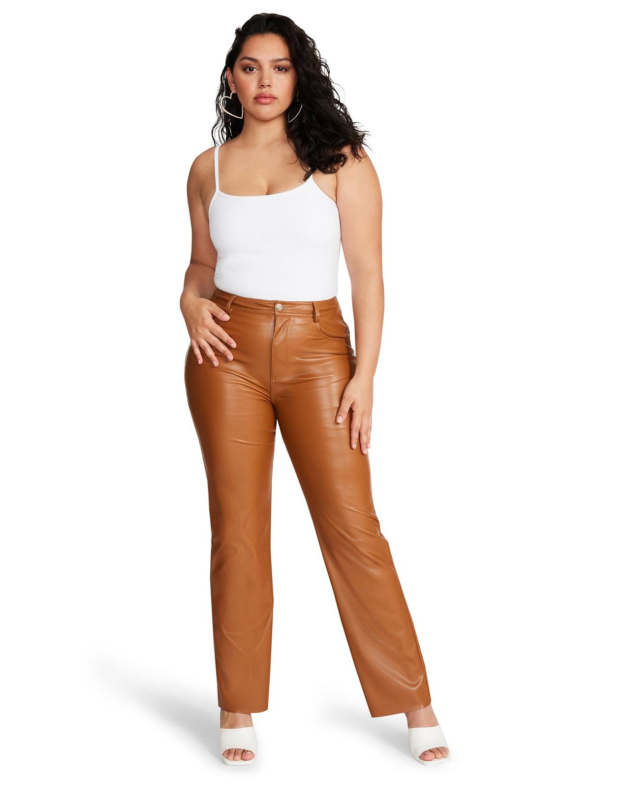 Steve Madden JOLIE PANT Női Alsók Caramel | 465MLWOZT