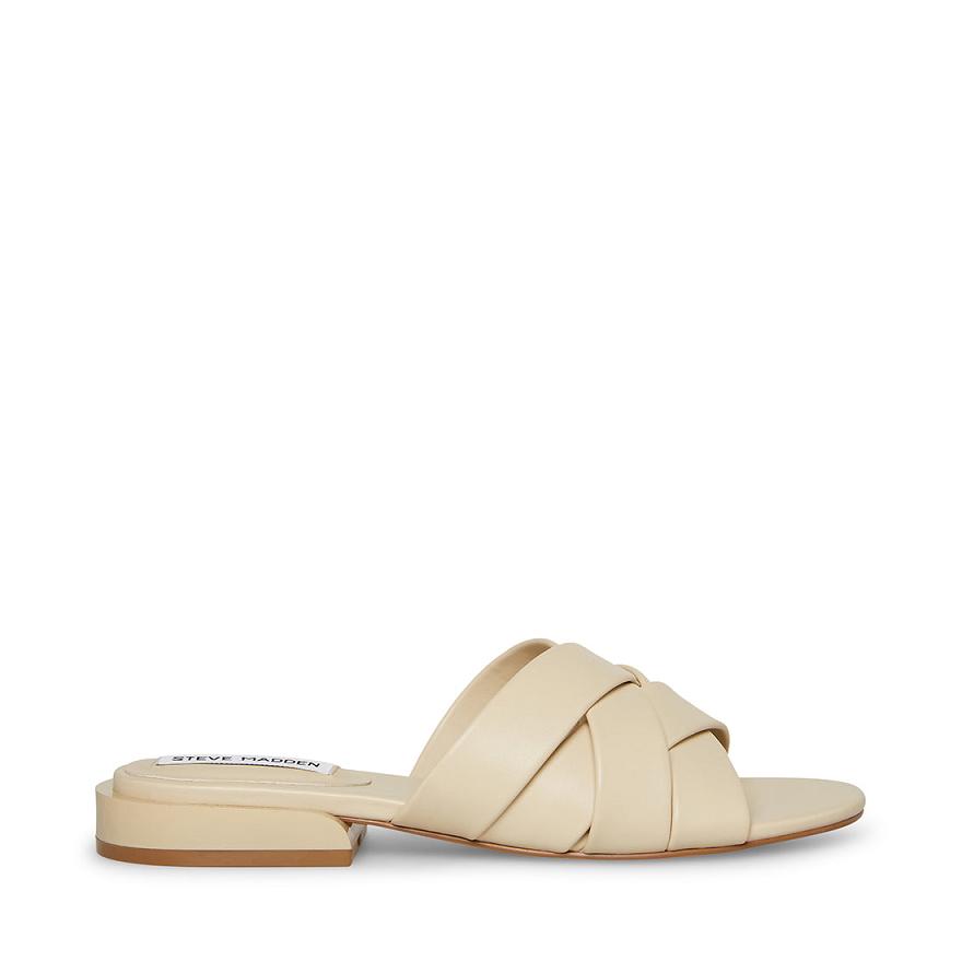 Steve Madden KESSY Női Papucs Bone | 216TZCQBX