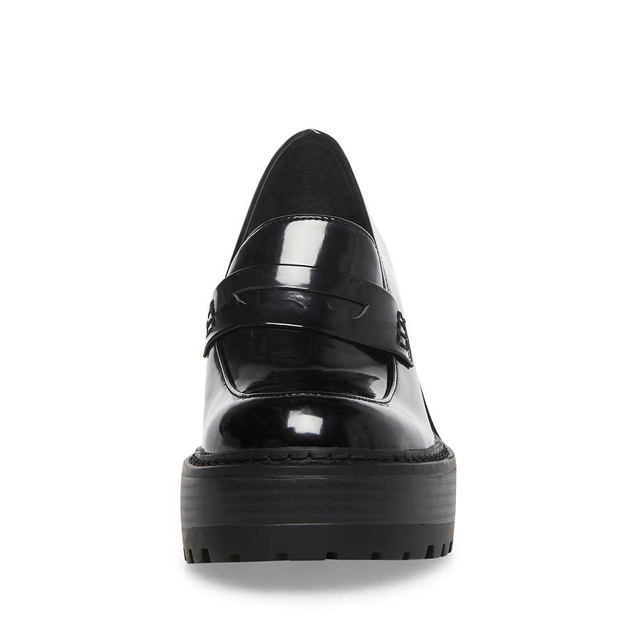 Steve Madden KIMBERLEY Női Loafer Cipő Fekete | 805YJKWEA