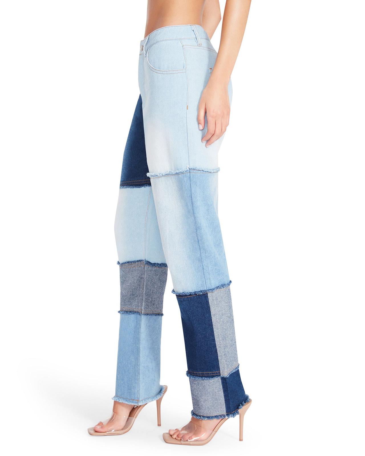 Steve Madden KYLIE PANT Női Alsók Denim | 831PXLBEJ