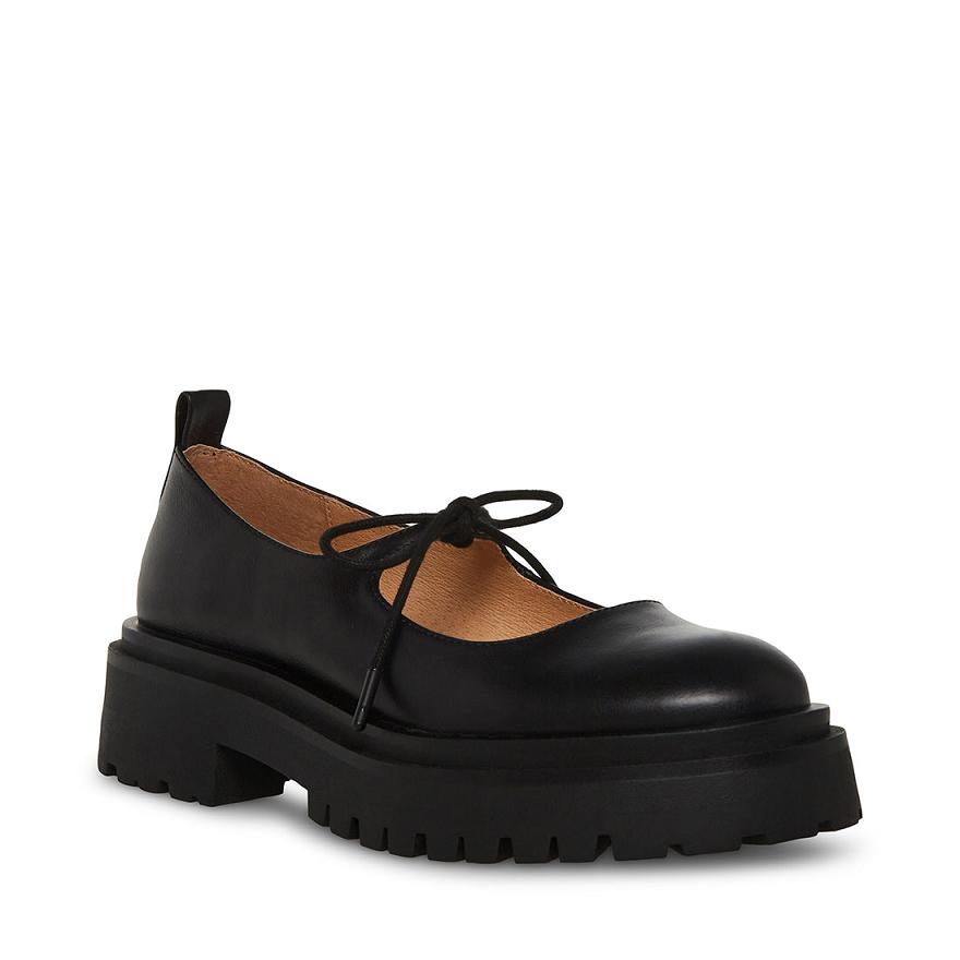 Steve Madden LANDON Női Loafer Cipő Fekete | 618JISEUA