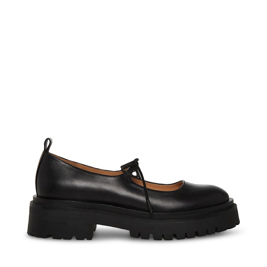 Steve Madden LANDON Női Loafer Cipő Fekete | 618JISEUA