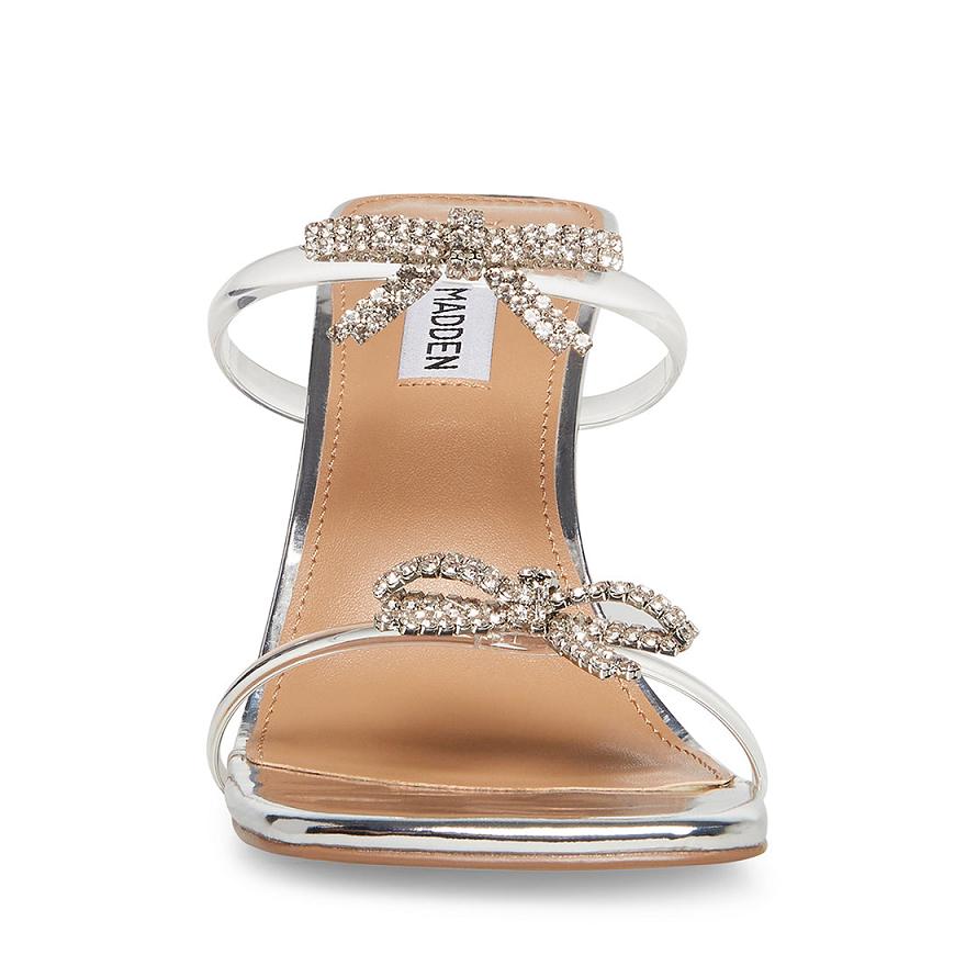 Steve Madden LEONIE Női Mule Cipő Clear | 809DJAFEH