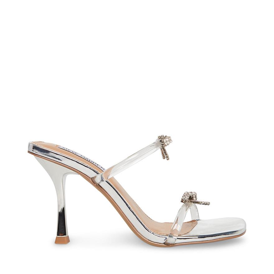 Steve Madden LEONIE Női Mule Cipő Clear | 809DJAFEH