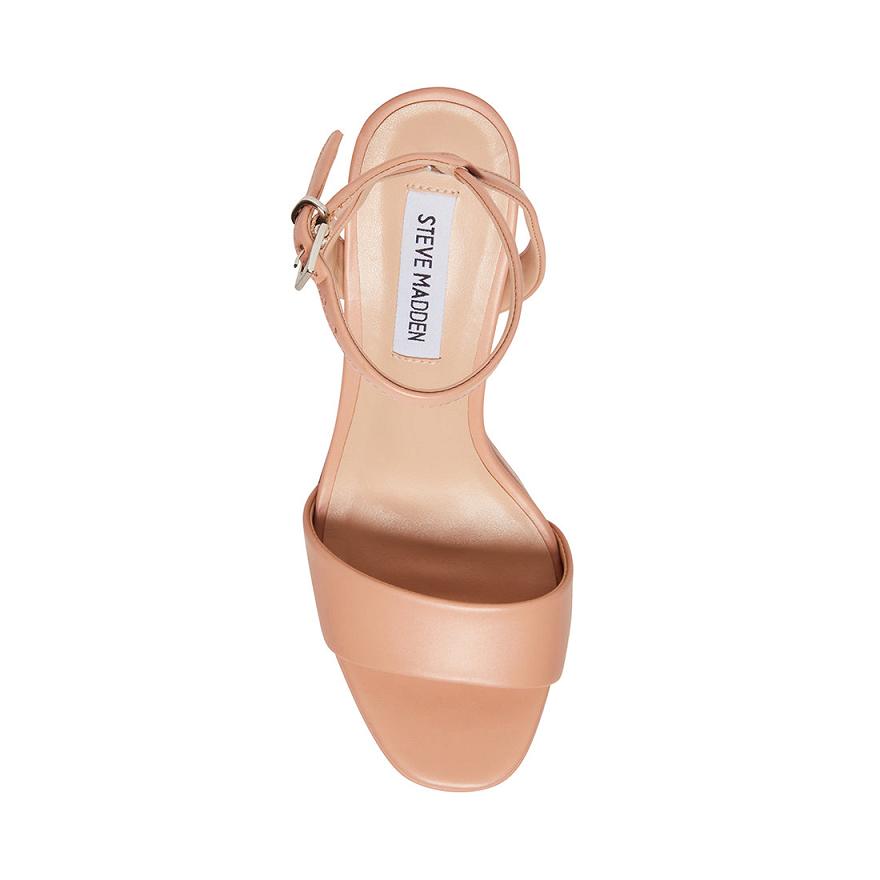 Steve Madden LIA Női Magassarkú Blush | 481ZCYKLQ