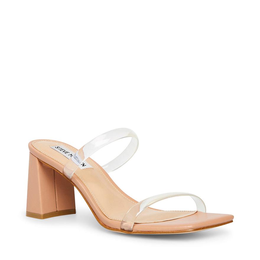 Steve Madden LILAH Női Mule Cipő Clear | 719YLPZHF