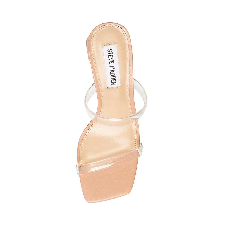 Steve Madden LILAH Női Mule Cipő Clear | 719YLPZHF