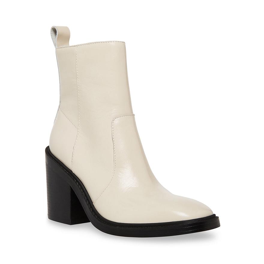 Steve Madden LINA Női Bokacsizma Bone | 842PWSELY