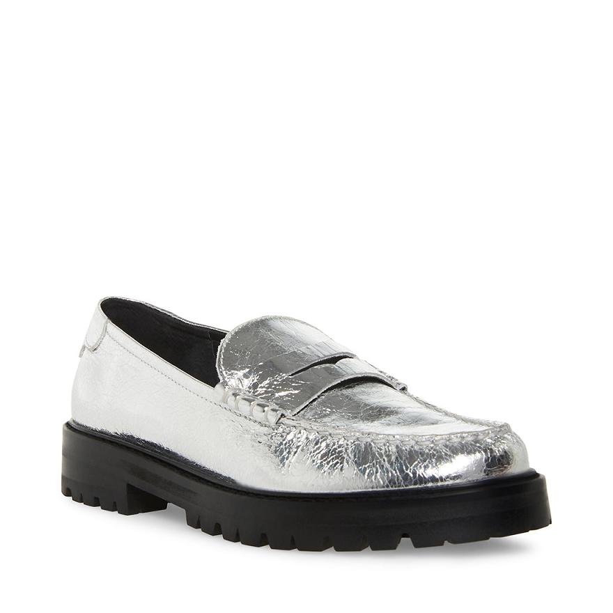 Steve Madden MADELYN Női Loafer Cipő Titán | 297YUEQOD