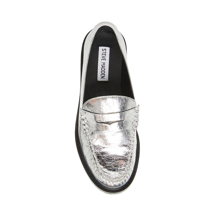 Steve Madden MADELYN Női Loafer Cipő Titán | 297YUEQOD