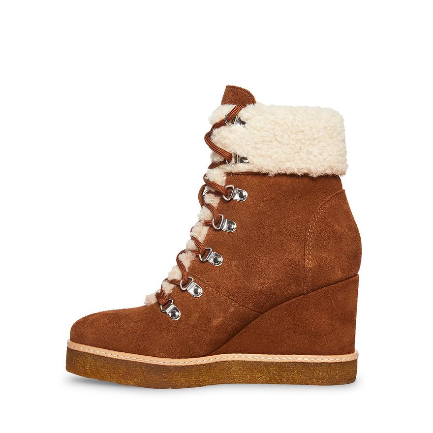 Steve Madden MARCEL Női Platform Cipő Barna | 263WICZLT